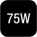 75w power